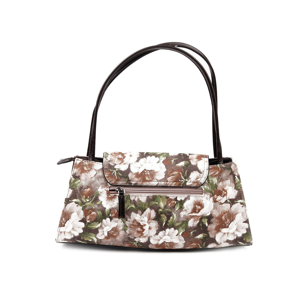 Odette Multicolored Floral Printed Hand Bag