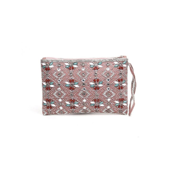 Odette Pink Envelope Clutch