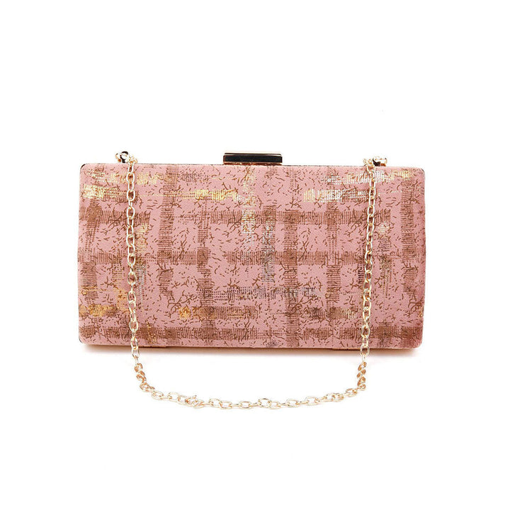 Odette Metalic Stylish Clutch