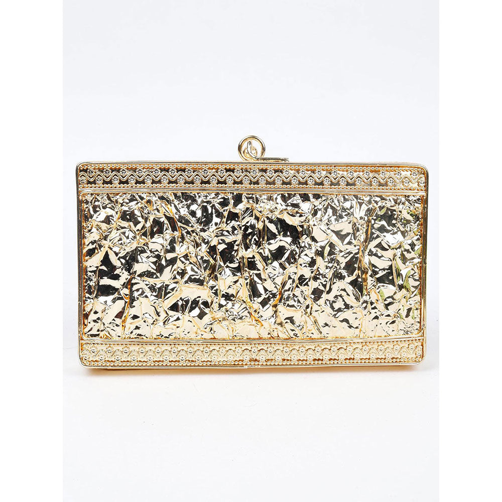 Odette Classy Pink Embellished Clutch