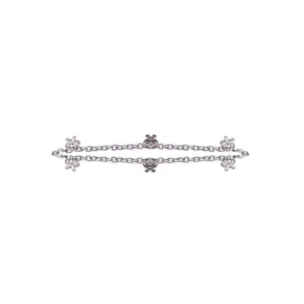 Odette Awesome Silver Adjustable Belt