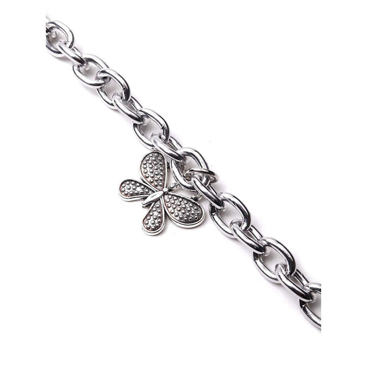 Odette Awesome Silver Adjustable Belt