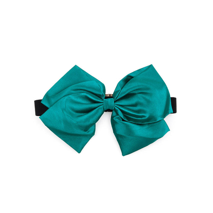 Odette Green Big Bow Elastane Party Belt