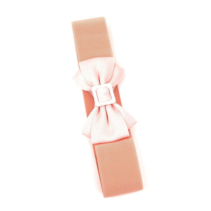 Odette Classy Peach Belt with Bow