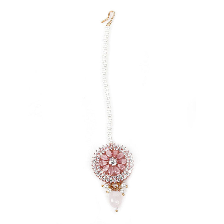 Odette Cute Baby Pink Necklace Set