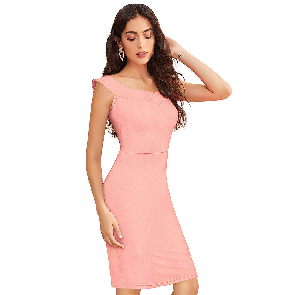 Odette Peach Bodycon for Women