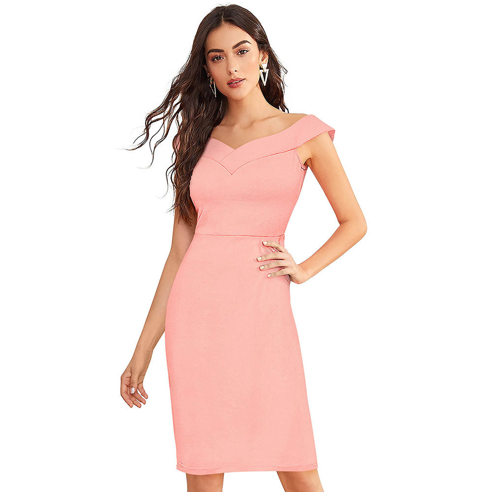 Odette Peach Bodycon for Women