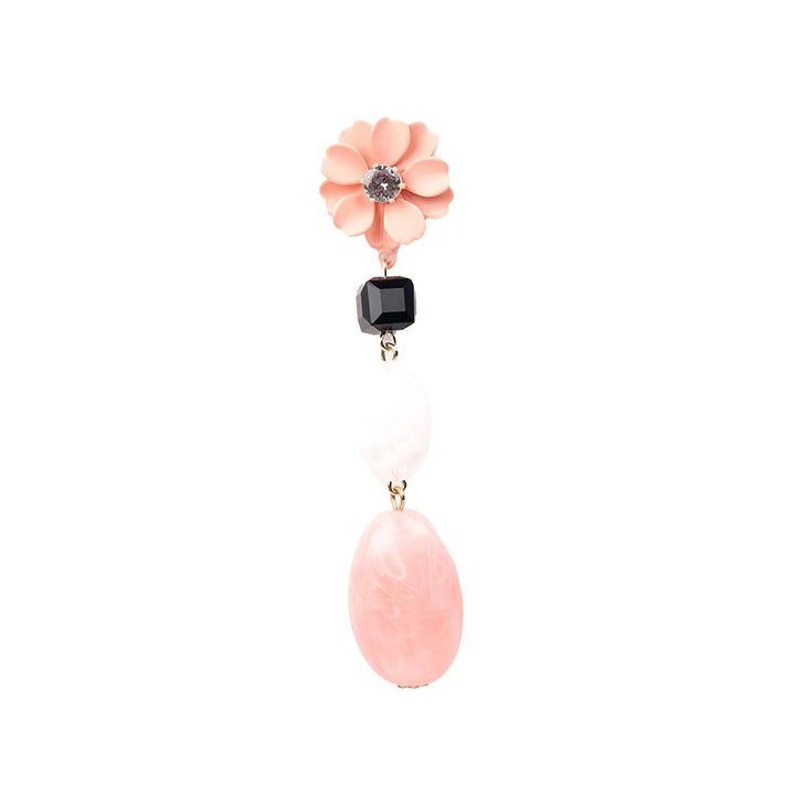 Odette Women Pink Metal Earrings