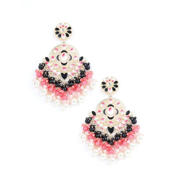 Odette Women Contemporary Multi-Color Drop Earrings