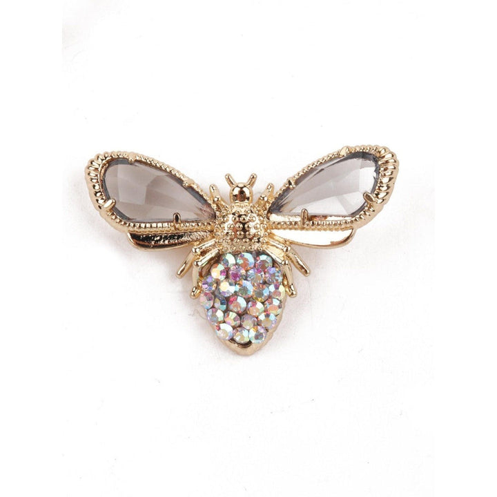 Odette Women Grey Bug Shape Cute Studs