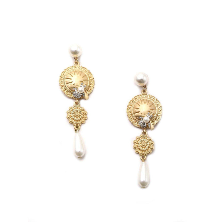 Odette Women Kinky Matted Dangle Earrings!