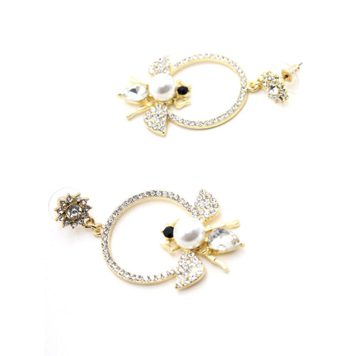 Odette Women Elegant Ring Dangle Earrings