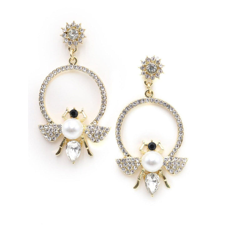 Odette Women Elegant Ring Dangle Earrings