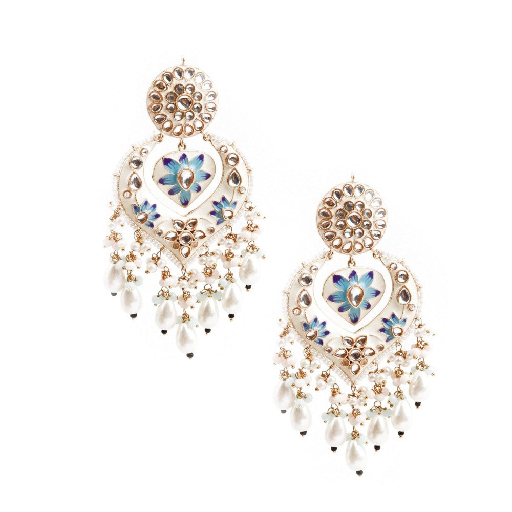 Odette Women Gorgeous Chandelier Statement Earrings