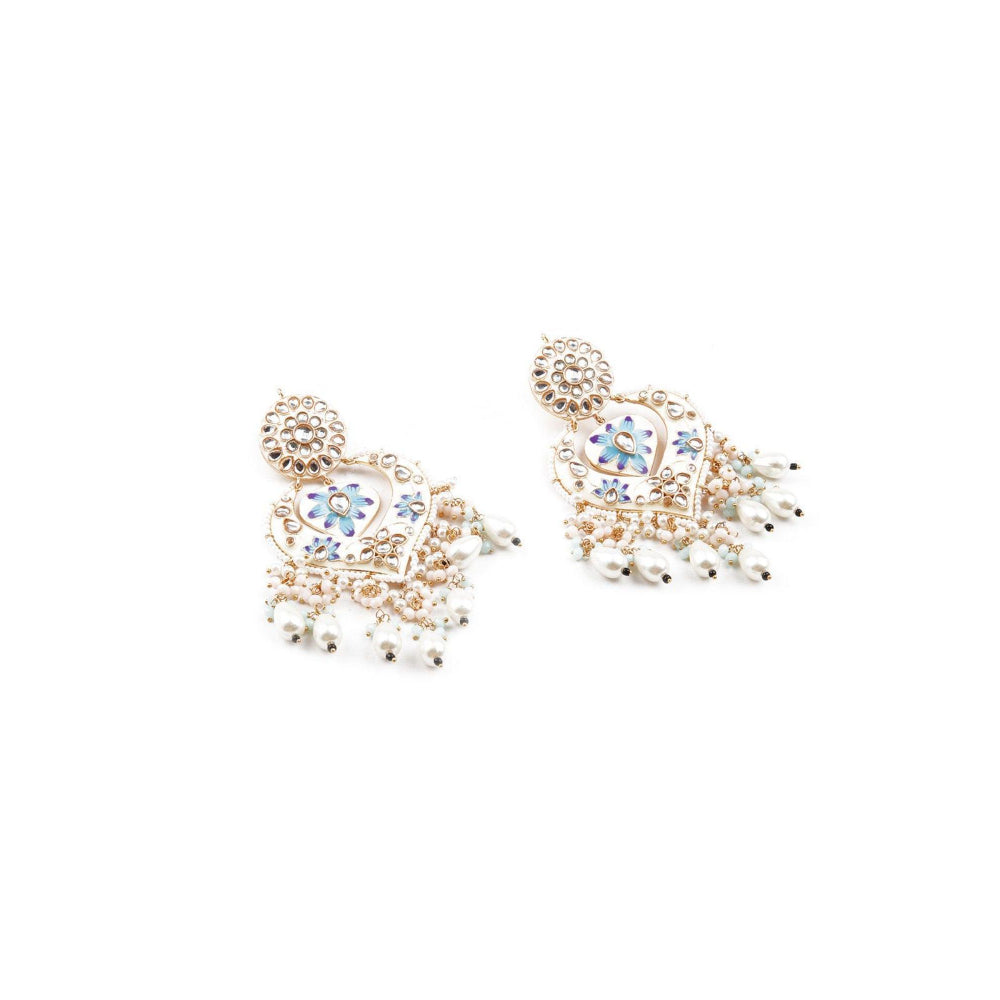 Odette Women Gorgeous Chandelier Statement Earrings