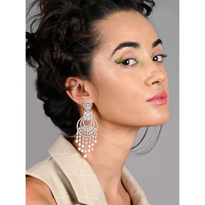 Odette Women Gorgeous Earring Embellished With Artificial Crystals