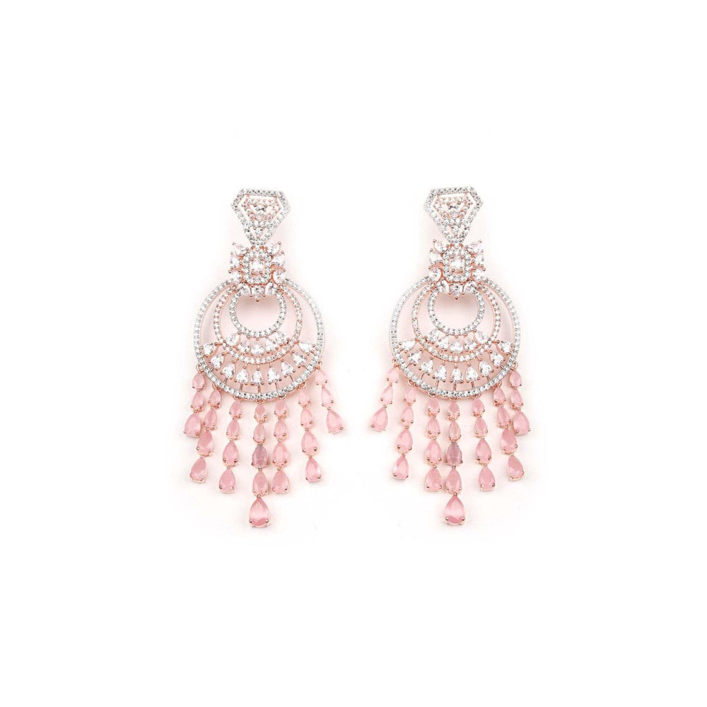 Odette Women Gorgeous Earring Embellished With Artificial Crystals