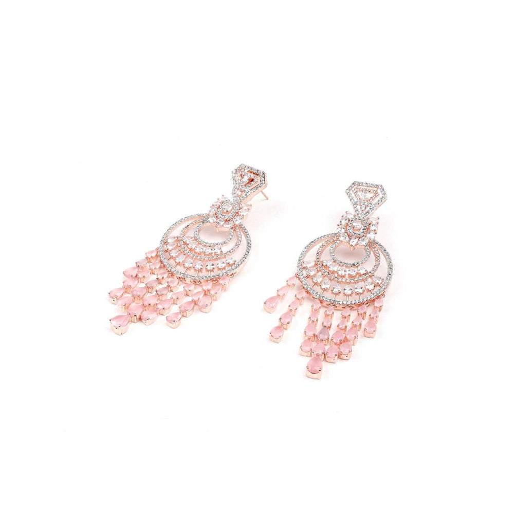 Odette Women Gorgeous Earring Embellished With Artificial Crystals