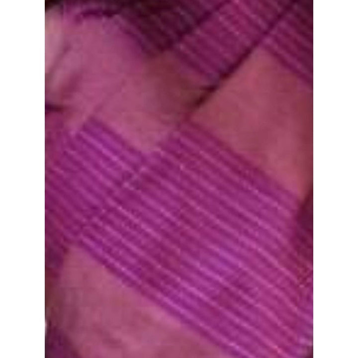 Odette Women Pink Silk Woven Saree with Unstitched Blouse