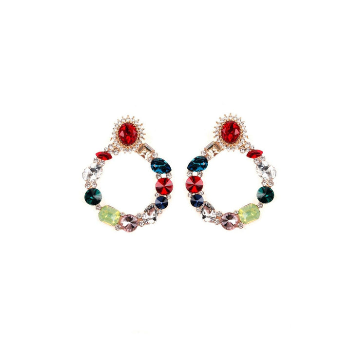 Odette Women Multicolour Metal Earrings