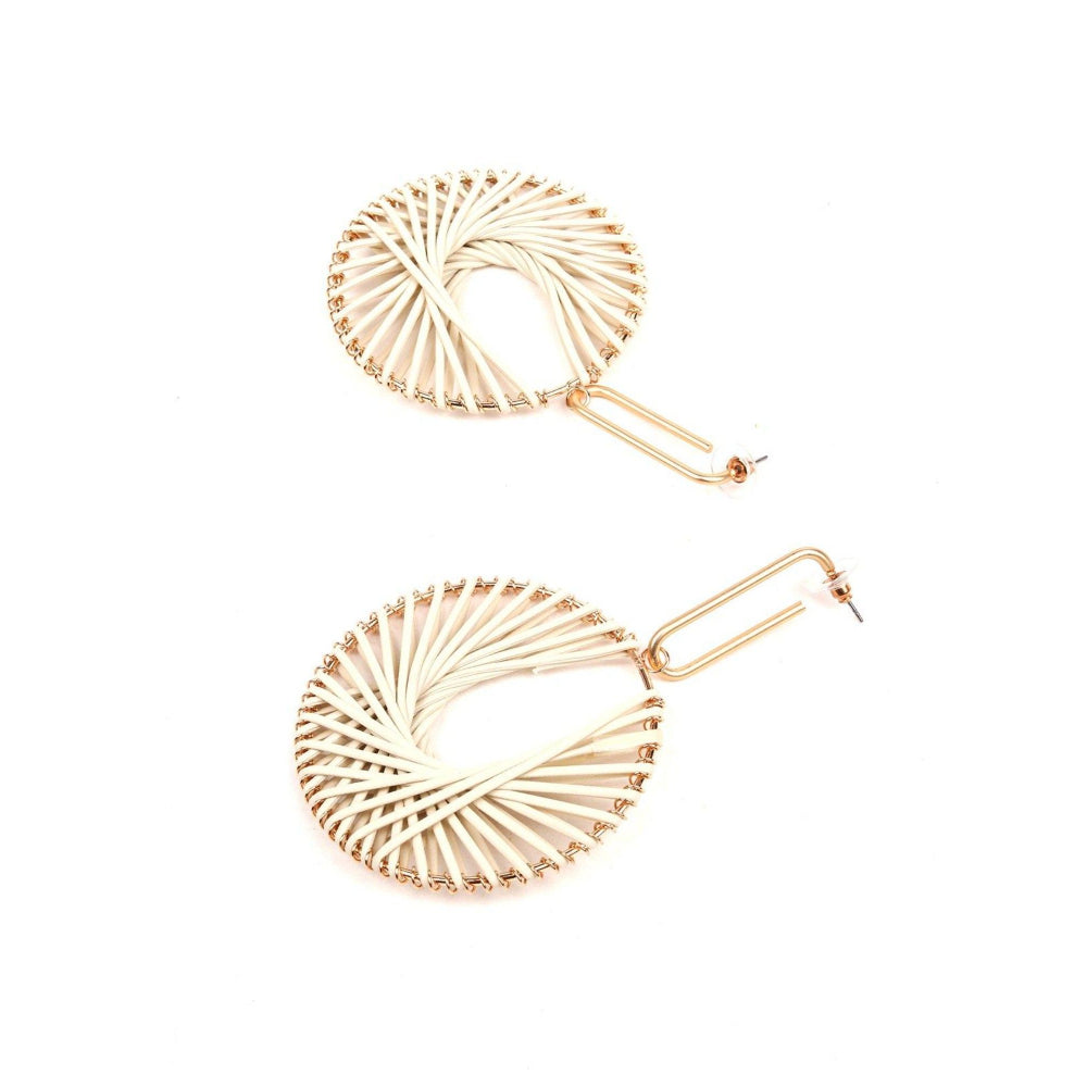 Odette Women White Earrings