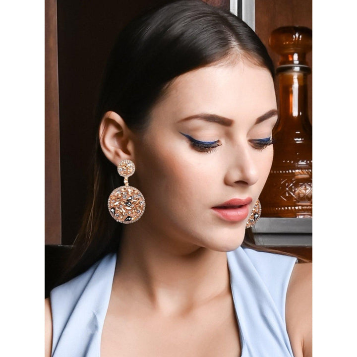 Odette Women Gold Metal Earrings