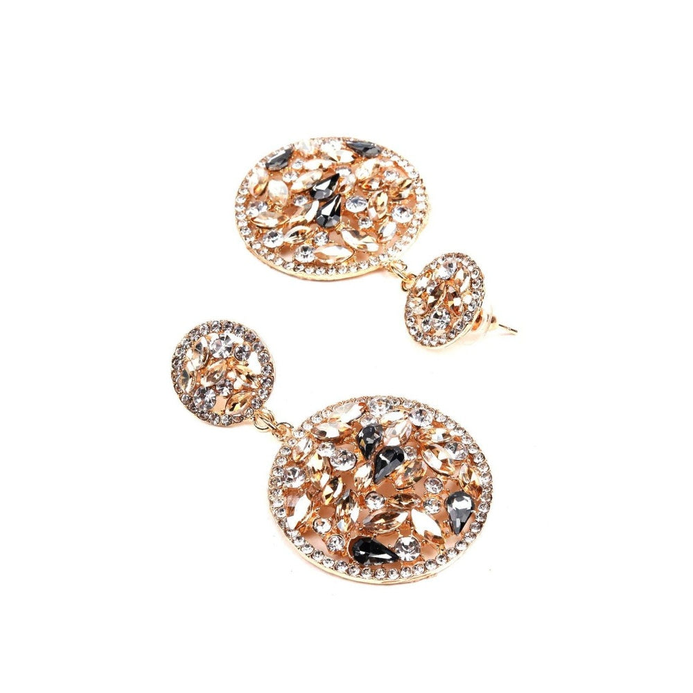 Odette Women Gold Metal Earrings