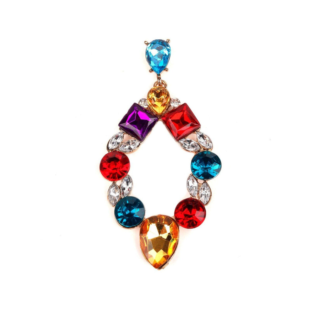 Odette Women Multicolour Metal Earrings