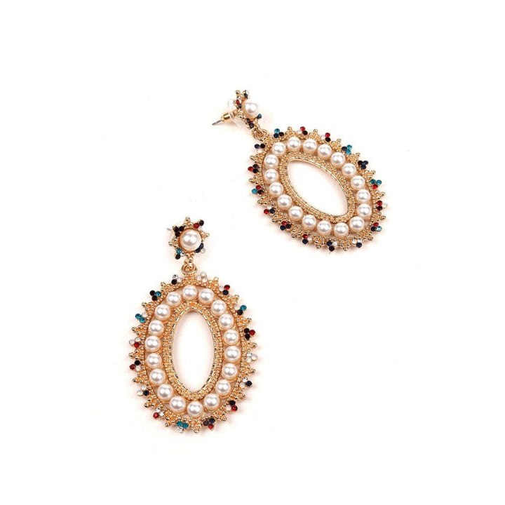 Odette Women Multicolour Metal Earrings