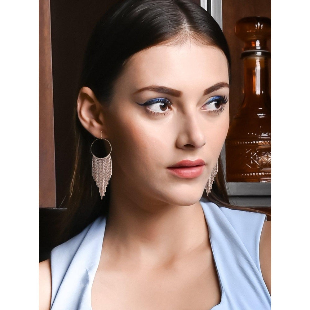 Odette Women Gold Metal Earrings