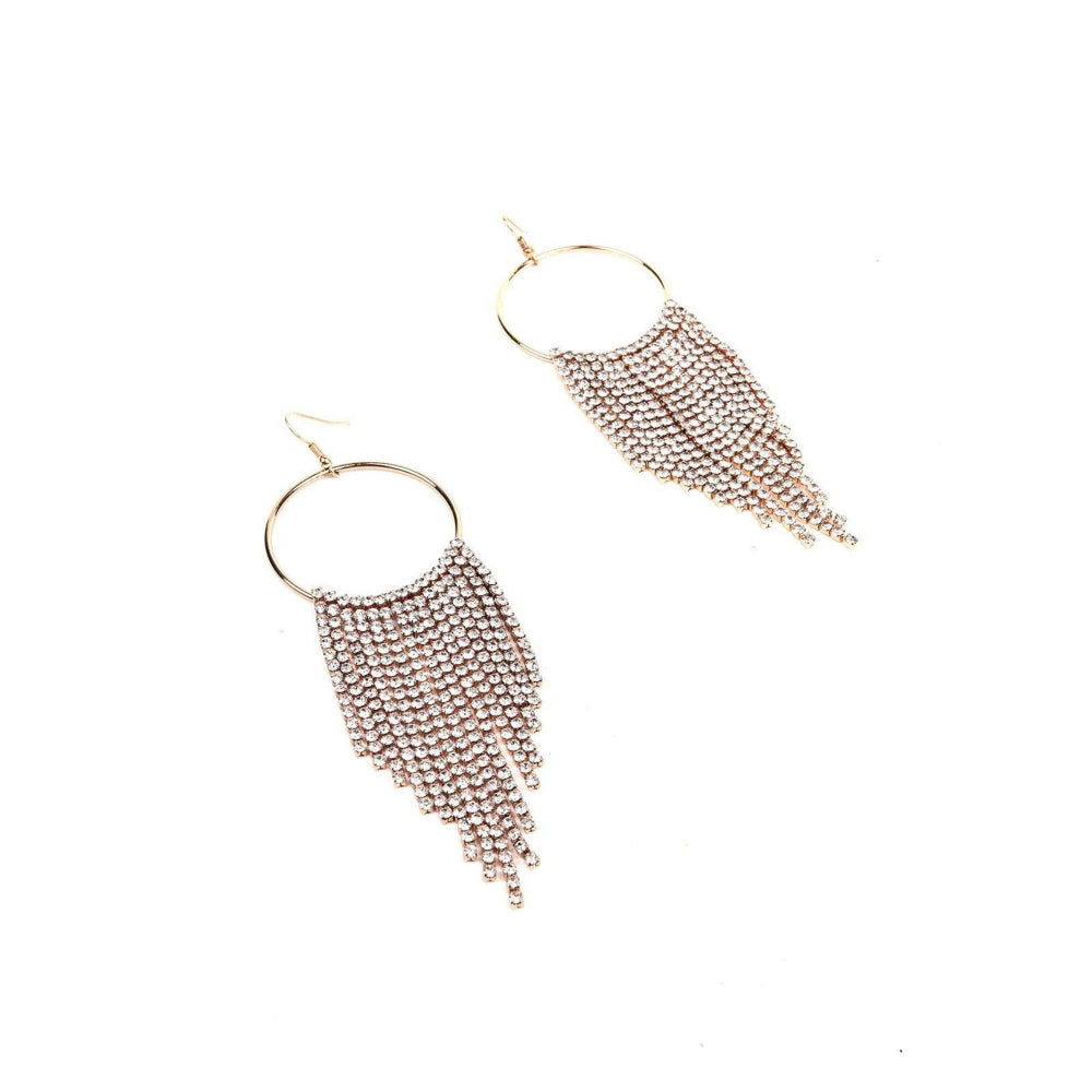 Odette Women Gold Metal Earrings