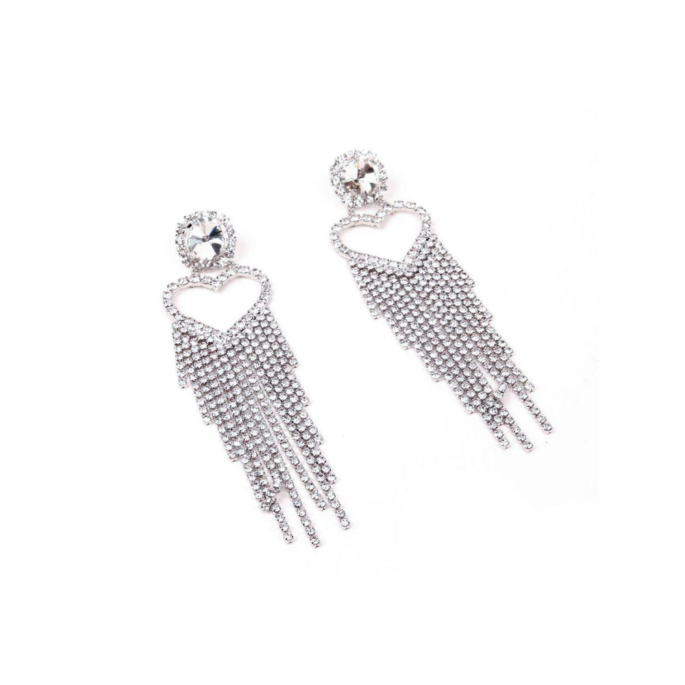 Odette Women Silver Metal Earrings