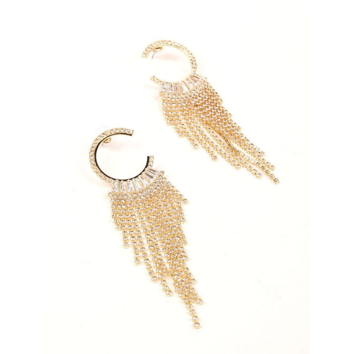 Odette Women Gold Metal Earrings