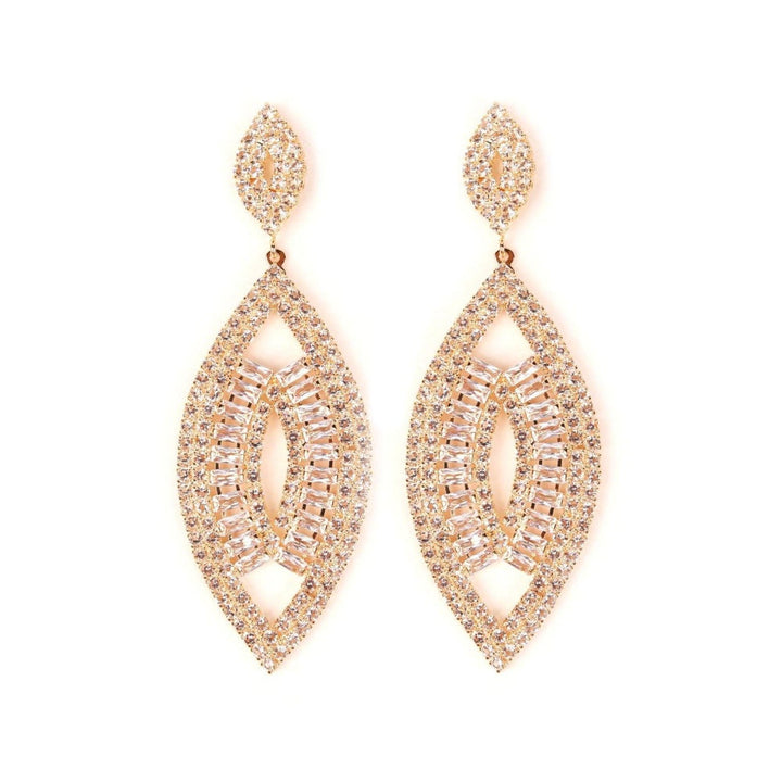 Odette Women Gold Metal Earrings