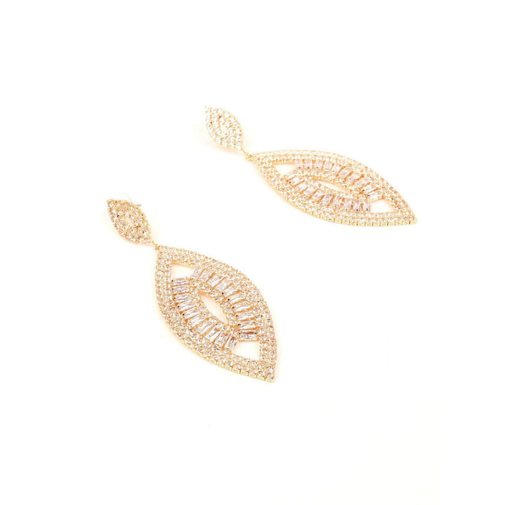 Odette Women Gold Metal Earrings