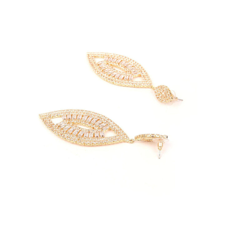 Odette Women Gold Metal Earrings