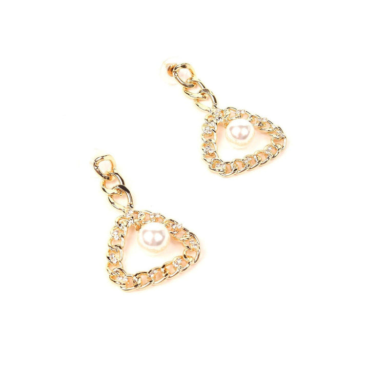 Odette Women Gold Metal Earrings