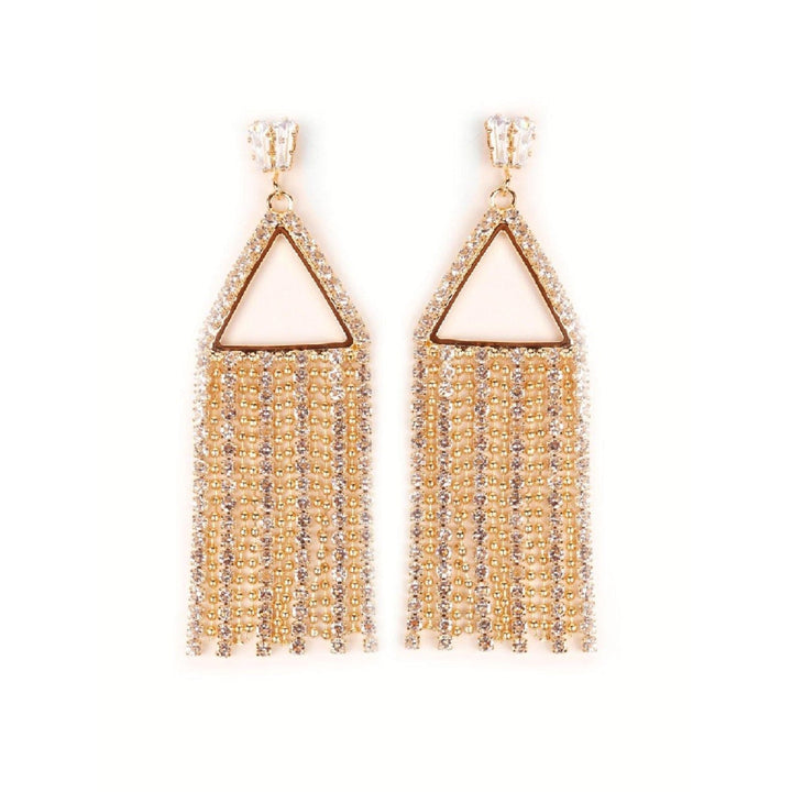 Odette Women Gold Metal Earrings