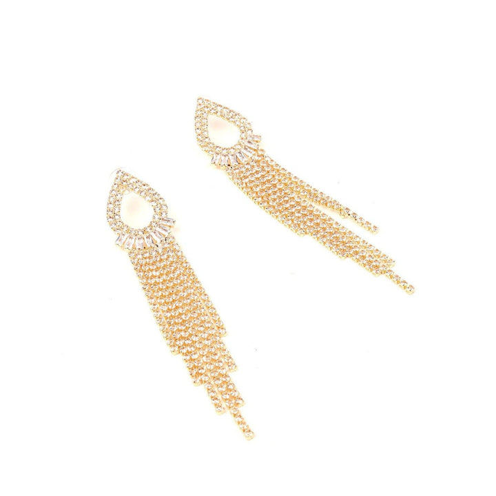 Odette Women Gold Metal Earrings