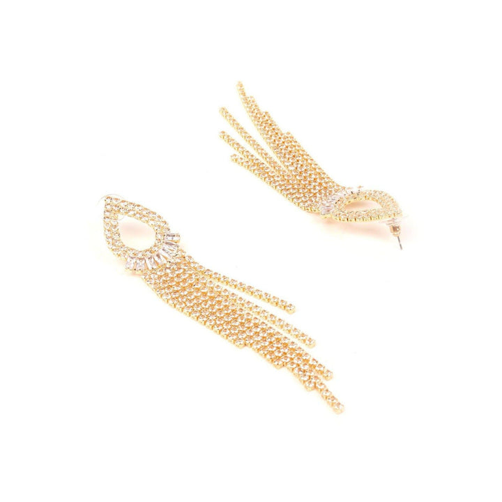 Odette Women Gold Metal Earrings