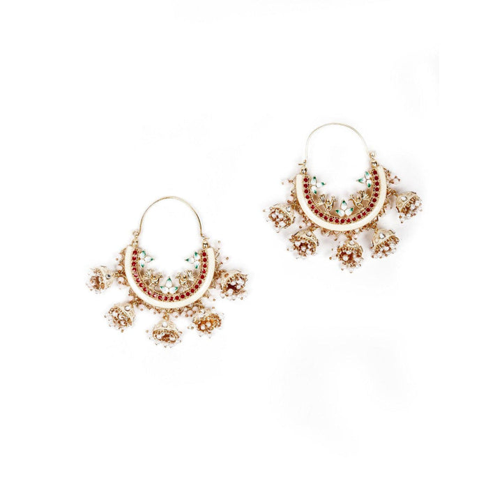 Odette Women Gold Metal Earrings