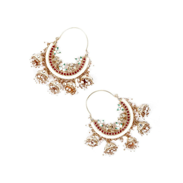 Odette Women Gold Metal Earrings