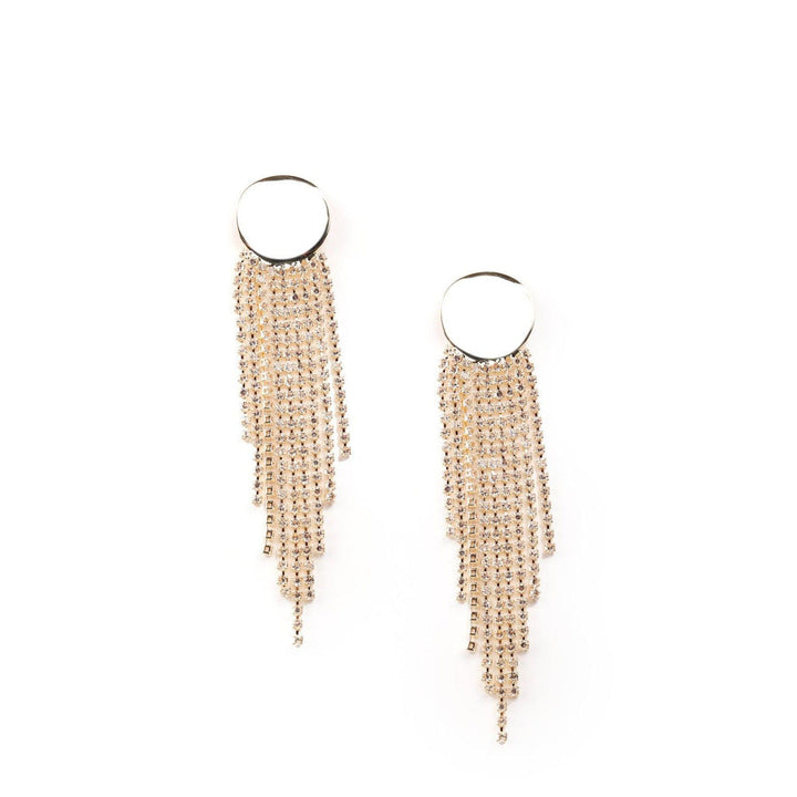 Odette Women Gold Metal Earrings