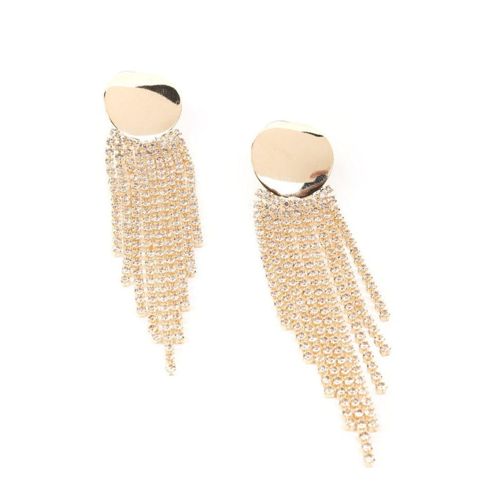 Odette Women Gold Metal Earrings