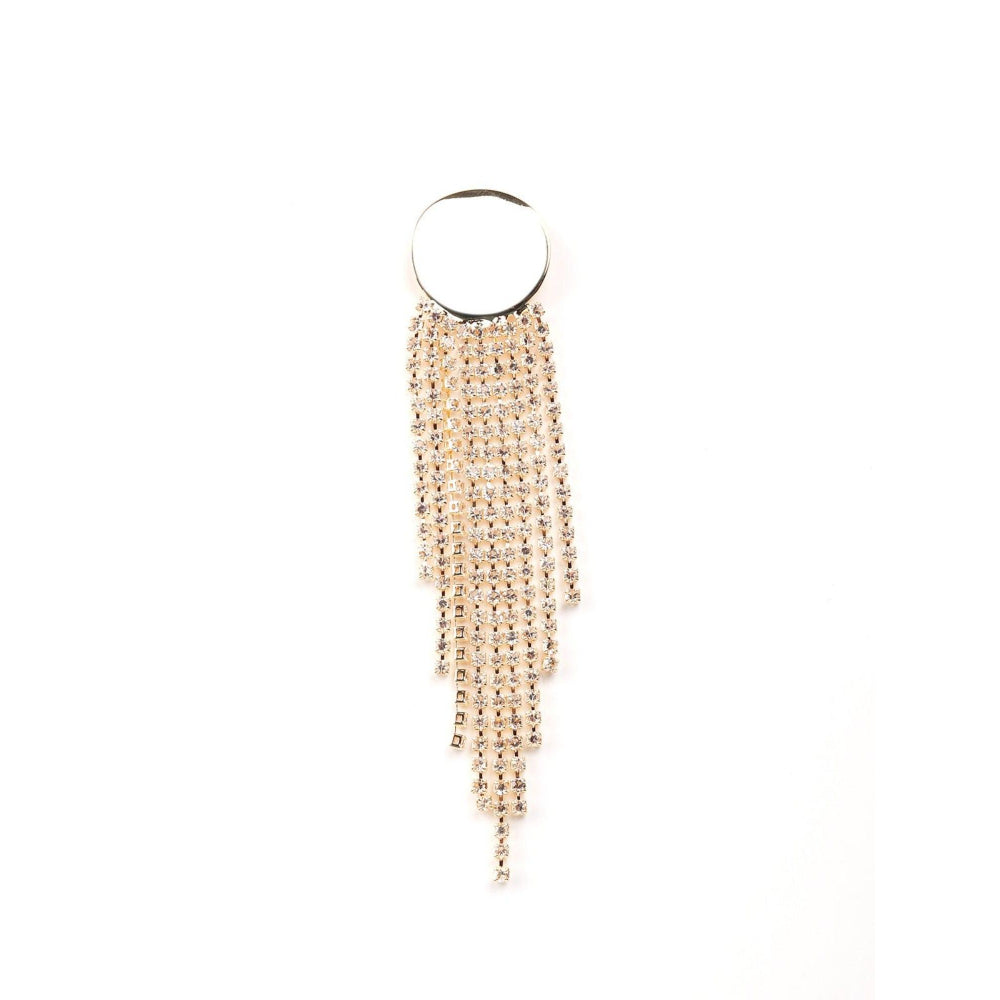 Odette Women Gold Metal Earrings