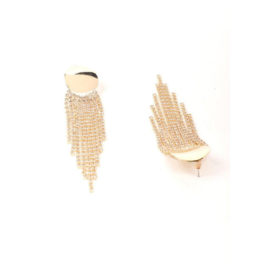 Odette Women Gold Metal Earrings