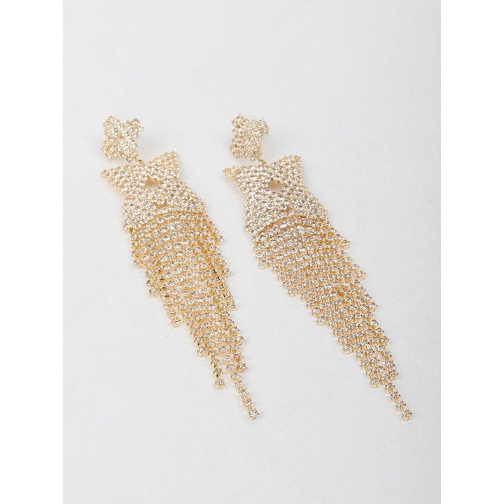 Odette Women Gold Metal Earrings