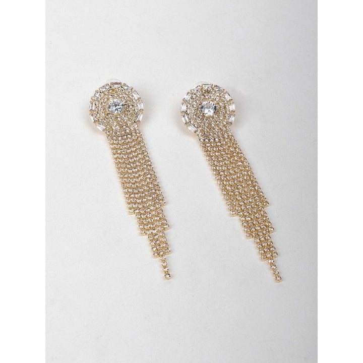 Odette Women Gold Metal Earrings