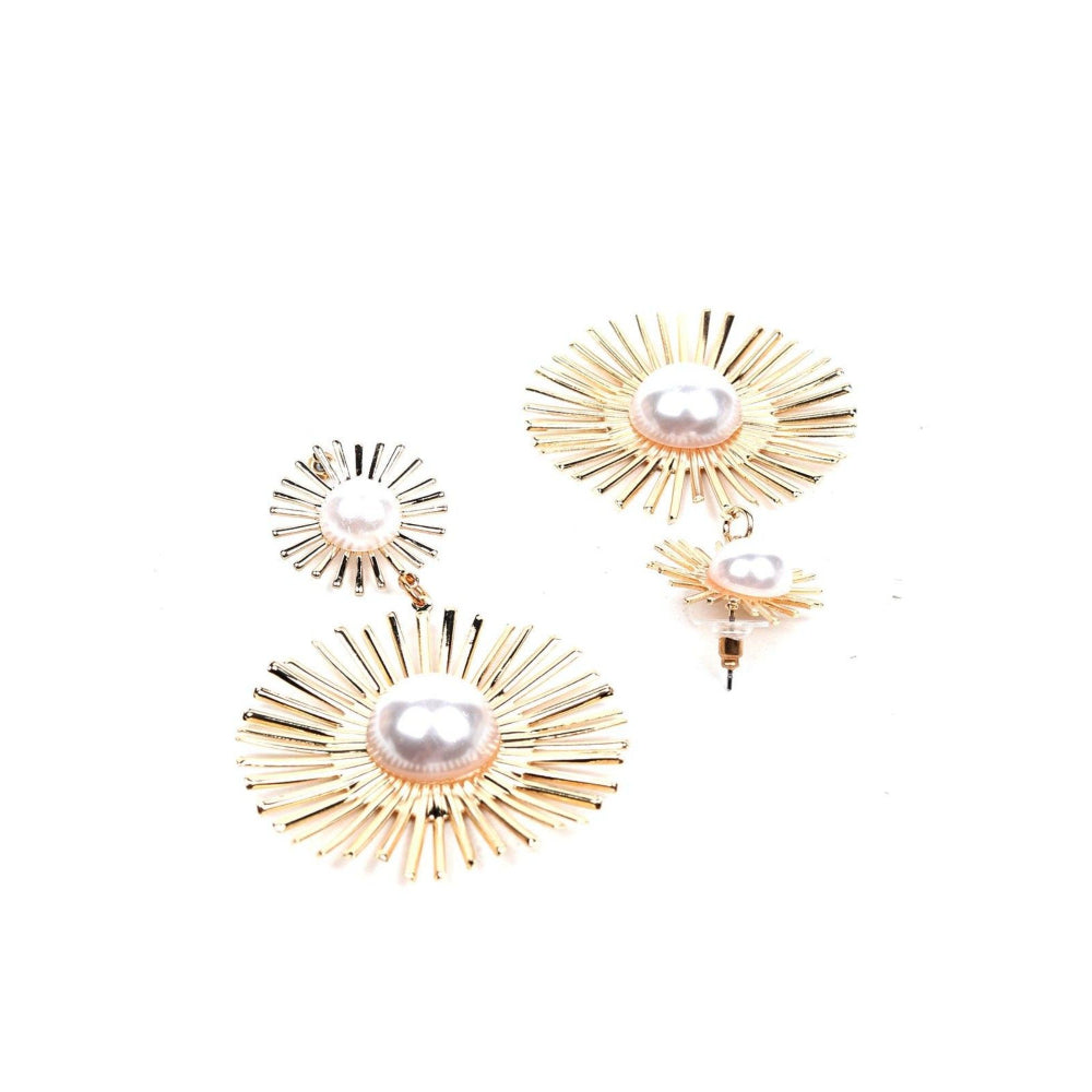 Odette Women Gold-Tone Metal Earrings