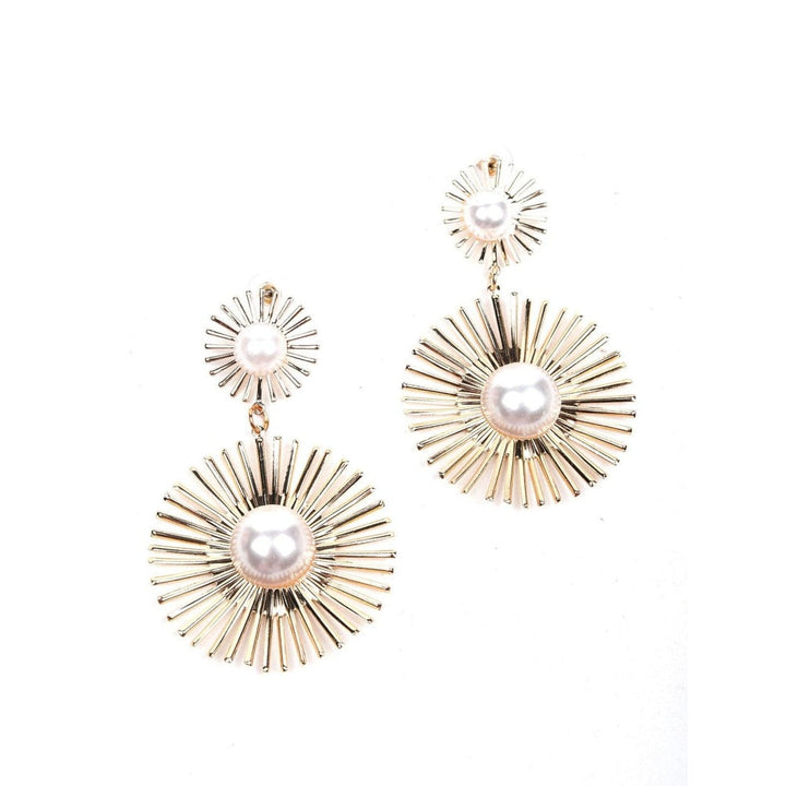 Odette Women Gold-Tone Metal Earrings